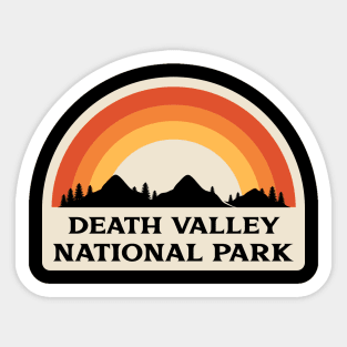 Death Valley National Park Retro Sticker